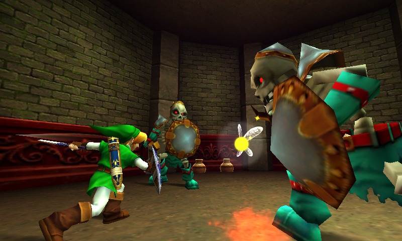 zelda ocarina of time 3ds rom download español